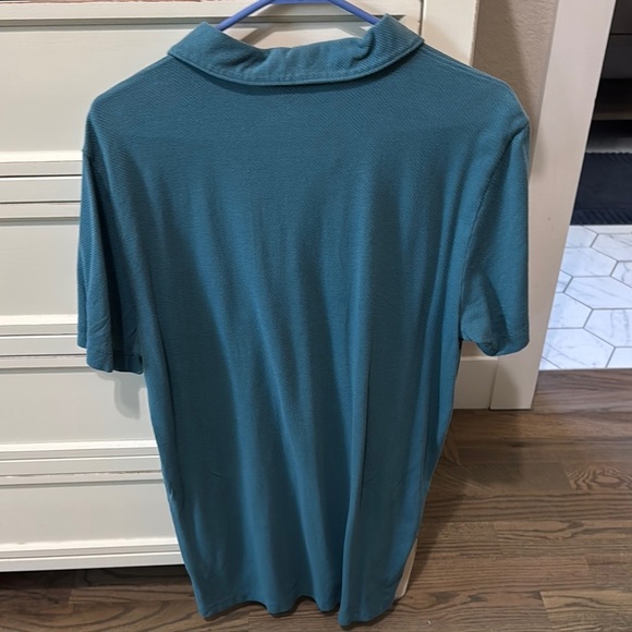 Mack Weldon Blue Polo Shirt Soft Knit Casual - Picture 3 of 3
